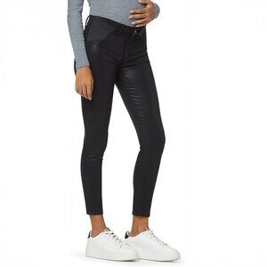 NWOT Joe's Jeans Womens The Icon Ankle Maternity 28 Black Sheen